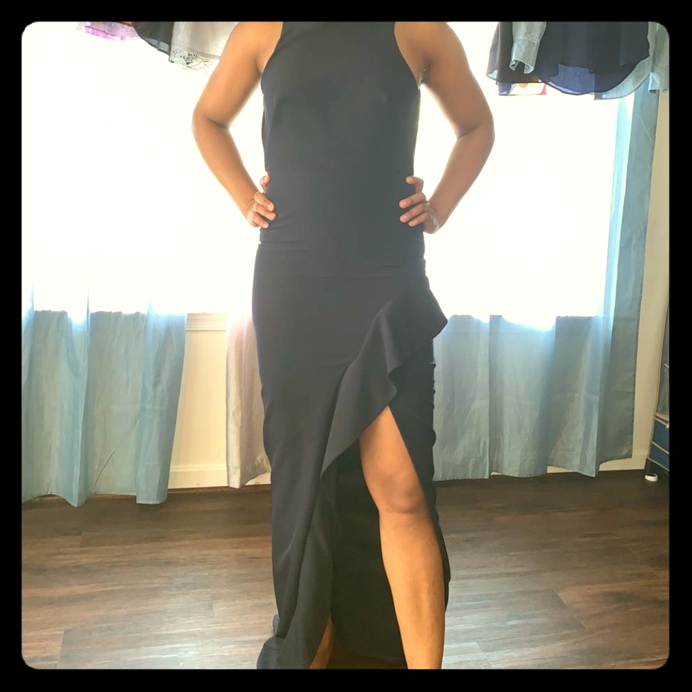 Blue Xscape long gown